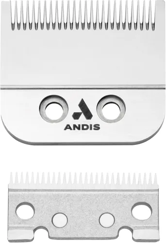Miniatura 2 de Andis 01820 - cortapelos profesional Fade Master, cortapelos de acero al carbono ajustable, sin huecos, carcasa de aluminio irrompible, cromado