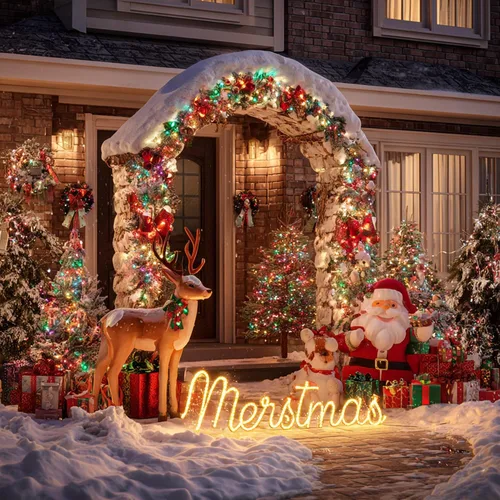 Miniatura 6 de Luces de Cadena de Navidad, 100 pies 300 Luces LED de Cadena Cable Verde con Temporizador 8 Modos, Decoración Impermeable Conectable para Interiores