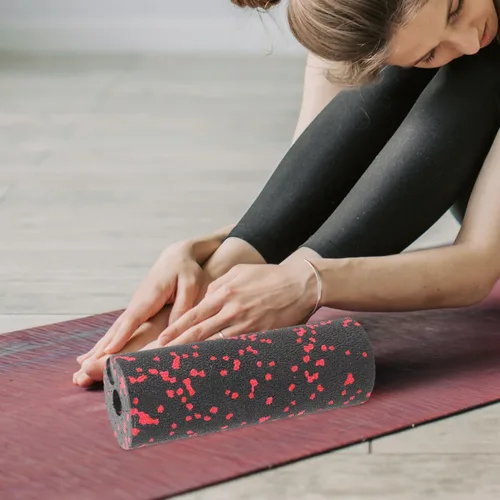 Miniatura 8 de POPETPOP Mini columna Rodillos de espuma Rodillos de círculo Rodillo de músculo doméstico Fitness Relax Roller Balance Foam