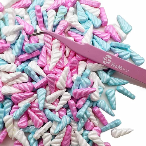 Miniatura 12 de SE Si&Moos Gránulos de estrellas blancas para decoración de pasteles, decoración de pasteles de estrellas, estrellas blancas comestibles grandes