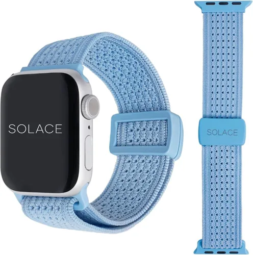 Miniatura 9 de Solace Sport Adapt - Correas para Apple Watch, nailon transpirable con cierre magnético, correa unisex para reloj inteligente, correa para Apple