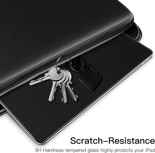 Miniatura 4 de JETech Protector de pantalla de privacidad para iPad (9.7 pulgadas, modelo 2018/2017, 6ª/5ª generación) y iPad Air 2, película de vidrio templado