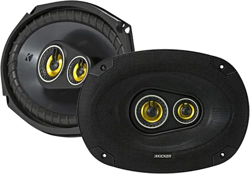 Miniatura 3 de Paquete de 2 pares de altavoces coaxiales Kicker CSC54 de 450 W 5.25 pulgadas de 2 vías + 2 altavoces CSC6934 de 900 W 6 x 9 pulgadas serie CS de 3