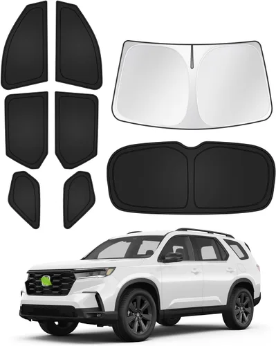 Miniatura 202 de Canvcle Parasol para parabrisas para Honda Civic de 11ª generación 2022-2025 2026 (no para Hatchback), kit de cubierta para ventana trasera lateral