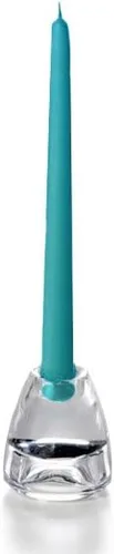 Miniatura 77 de yummi Velas cónicas color rosa claro de 12 pulgadas, 12 por paquete