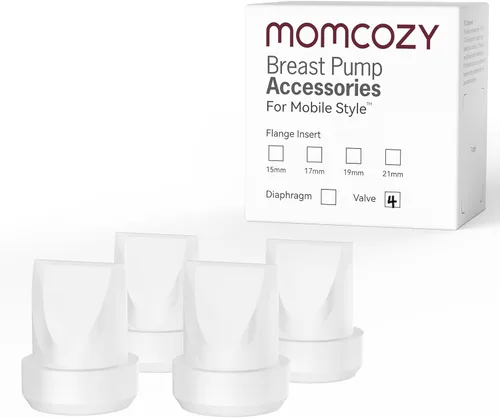 Miniatura 13 de Momcozy Extractor de leche manos libres estilo móvil M6, extractor de leche eléctrico portátil para lactancia materna, ritmo ideal, más leche