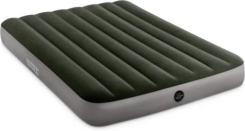 Miniatura 10 de Intex Colchón de aire 64109E Dura-Beam Standard Prestige: Fiber-Tech - Tamaño Queen - Altura de la cama de 10 pulgadas - Capacidad de peso de 600