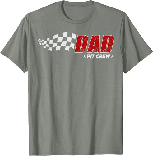 Miniatura 32 de Dad Pit Crew Race Car Birthday Family Matching Pit Crew Camiseta Pit Crew