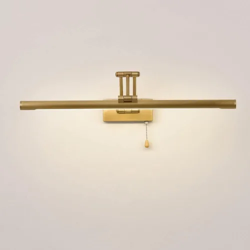 Miniatura 6 de Lámpara de pared LED ajustable de cobre para espejo de baño: lámpara de tocador moderna con interruptor de cadena para UNA decoración elegante