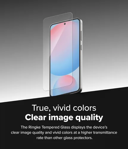 Miniatura 7 de Ringke Vidrio templado Easy Slide [súper fácil de instalar] compatible con Samsung Galaxy S24 FE, protector de pantalla, compatible con fundas