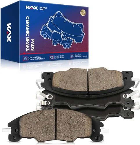 Miniatura 52 de KAX Pastillas de freno D369 Pastillas de freno delanteras de cerámica para C1500 1988-1999, K1500 1988-1999, Ram 1500 1994-1999, K2500 1988-2000
