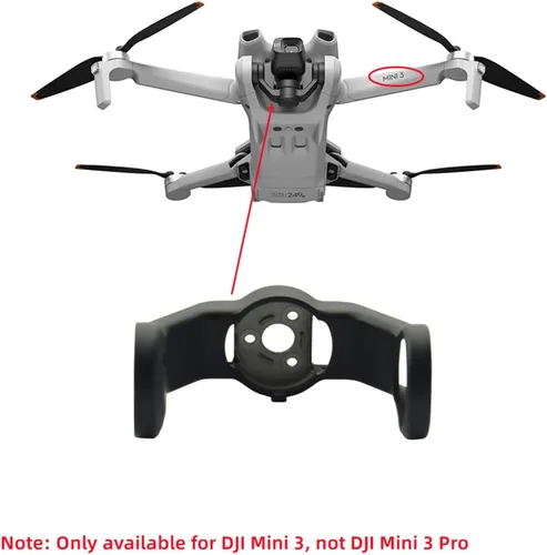 Miniatura 3 de SeiZed Gimbal R-Axis Lower Bracket for D-JI Mini 3 Drone Roll Arm Replacement Repair Parts