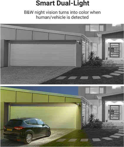 Miniatura 4 de ANNKE - Sistema de cámara de seguridad de 8 canales 3K con audio/micrófono, 8 canales de vigilancia AI DVR y 4 cámaras CCTV de 5 MP 2960 x 1665