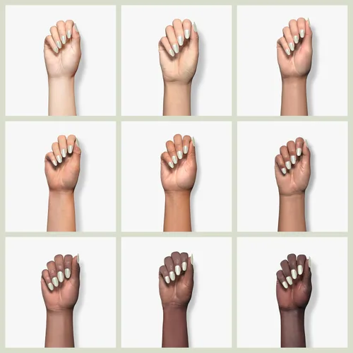 Miniatura 4 de RARJSM Aurora - Esmalte de uñas cromado, polvo de uñas camaleón, líquido metálico, efecto espejo rosa, verde, iridiscente, cromado, para esmalte
