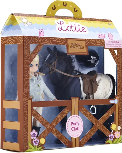 Miniatura 5 de Lottie Pony Club Muñeca con Caballo Set y Accesorios