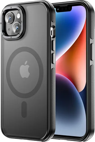 Miniatura 115 de Tigowos Magnetic Guardian - Funda diseñada para iPhone 11 Pro [probada en caídas de grado de 10 pies y compatible con MagSafe] Funda delgada Negro