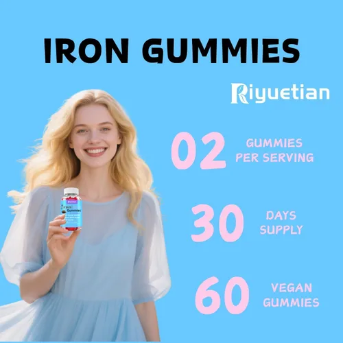 Miniatura 9 de Suplemento multivitamínico de hierro - con vitamina C, B12 y fumarato ferroso - Impulso de energía, inmune y apoyo de la sangre - Deliciosos sabores