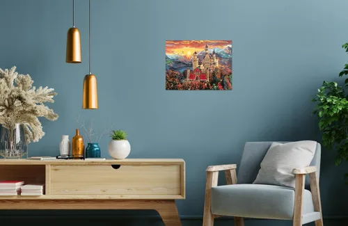 Miniatura 5 de Ravensburger CreArt Fairytale Castle - Kit de pintura por números para adultos, pintura de artes y manualidades para edades de 14 años en adelante