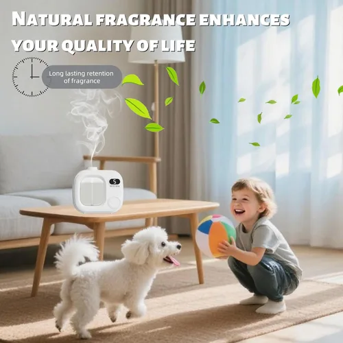 Miniatura 7 de Difusor de Aceite Esencial Sin Agua Portátil, Máquina de Aromaterapia Inalámbrica para Hogar, Oficina, Auto, Habitación Grande. Difusor Ultrasónico