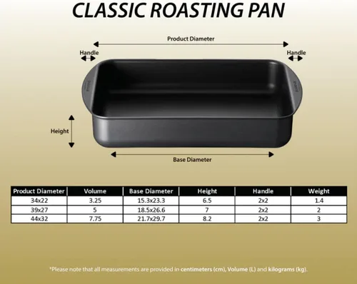 Miniatura 2 de Scanpan Asador antiadherente clásico de 3.25 cuartos de galón (13.5 pulgadas x 8.75 pulgadas), compatible con estufas de gas y eléctricas, apto