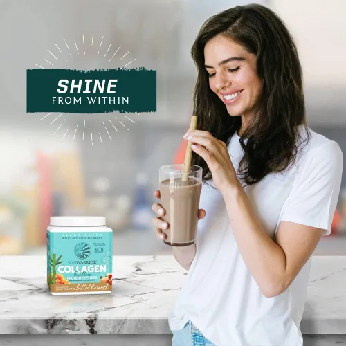 Miniatura 7 de Polvo de Proteína de Colágeno Vegano para Mujeres con Sílice, Polvo de Colágeno a Base de Plantas con Vitaminas Veganas para Cabello, Piel y Uñas