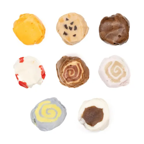 Miniatura 23 de Taffy Shop, Favoritos de los Amantes del Caramelo, Caramelo de Agua Salada – Surtido de Caramelos Gourmet Blandos y Masticables, Paquete