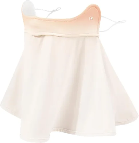 Miniatura 9 de WRELS UPF 50+ Unisex Cubrecara Transpirable y Refrescante con Protección UV para el Sol, con Elástico para las Orejas, Bufanda para el Cuello