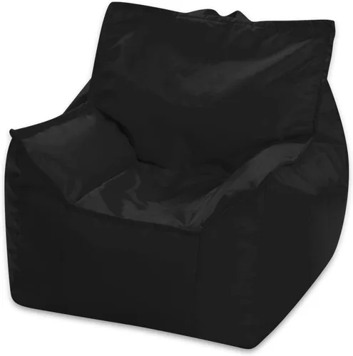 Miniatura 129 de Posh Beanbags - Sillón puff grande, 38 pulgadas, color azul rey sólido Nylon suave - Azul real