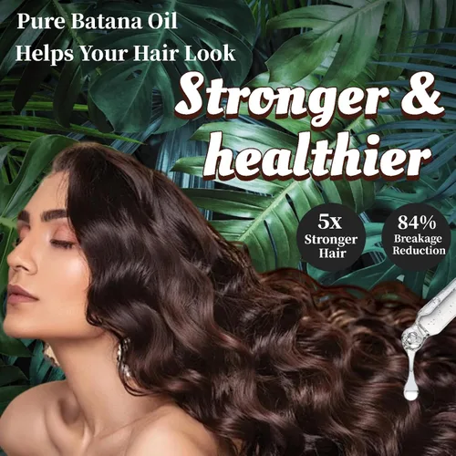 Miniatura 2 de Aceite de batana para el crecimiento del cabello, aceite de batana 100% orgánico de Honduras con romero, mejora la nutrición del cabello y la piel