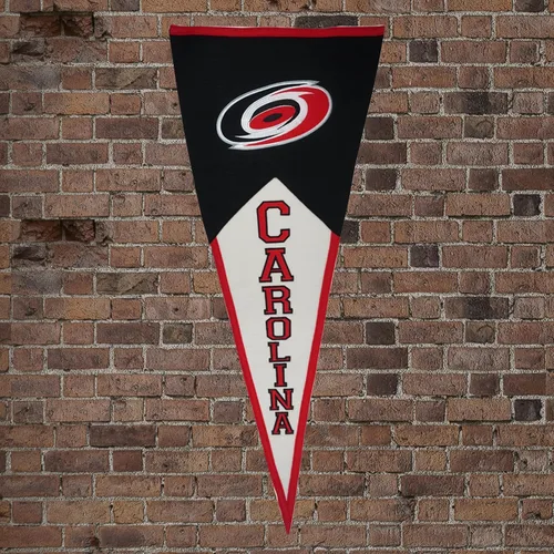 Miniatura 6 de Banderín clásico de Carolina Hurricanes NHL (17.5 x 40.5 pulgadas)