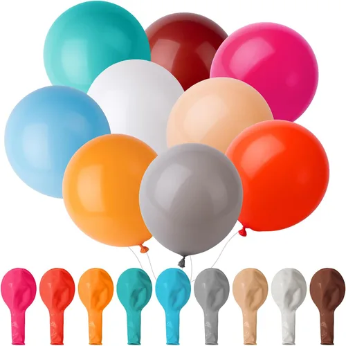 Miniatura 10 de Mr. Pen - Globos, 12 pulgadas, paquete de 54, negro, globos de fiesta