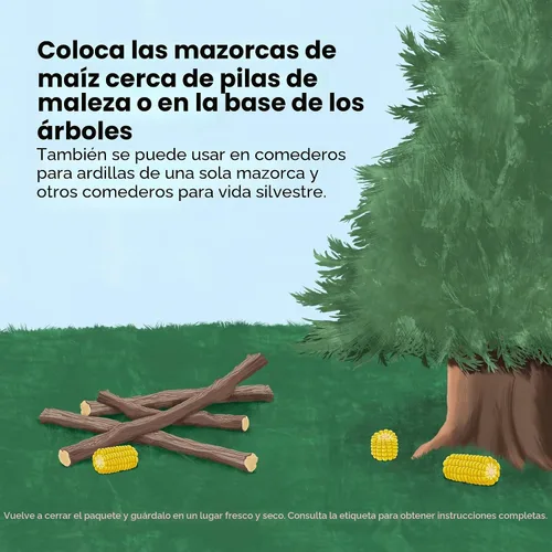 Miniatura 7 de Kaytee Maíz en la Mazorca, 6.5 lb