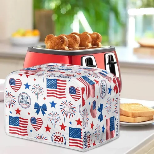 Miniatura 3 de Fundas para tostadoras, resistentes a las manchas, ligeras, a prueba de polvo, compatibles con la mayoría de las tostadoras de 2 rebanadas