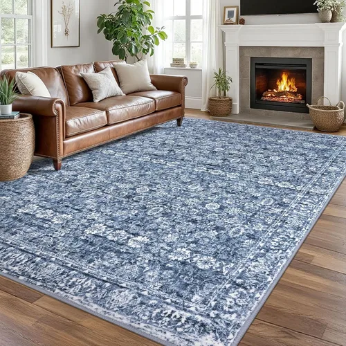 Miniatura 74 de SIILOOM Alfombra antideslizante de pasillo moderna de 2 x 5, súper suave, para pasillos, decoración para cocina, alfombras para pasillos sin 2-Verde