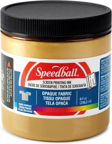 Miniatura 16 de Speedball 004802 Tinta de impresión de pantalla de tela opaca, 8 fl. oz., topacio azul