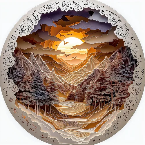 Miniatura 27 de Rompecabezas de 300 piezas para adultos: Hermosa escena de lago de montaña de otoño con cabaña junto al lago, paisaje natural y vista del porche