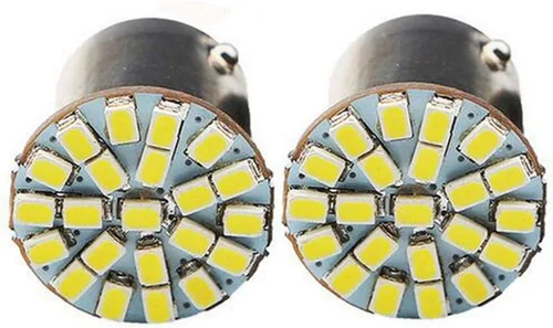 Miniatura 5 de Best To Buy® Paquete de 12 bombillas LED marinas de repuesto de 5 W 1157 Ba15d #90 para lancha, RV, automóvil, paisaje 9-30 V (azul)