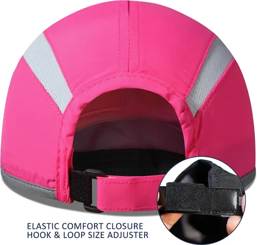 Miniatura 3 de GADIEMKENSD Sombrero reflectante plegable para exteriores, diseño sin estructura, protección solar UPF 50+, sombreros deportivos para mujeres