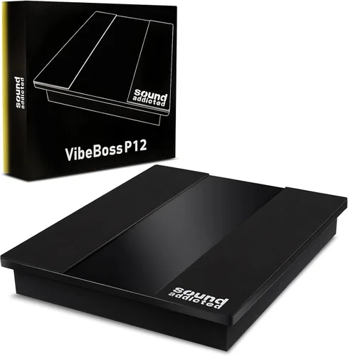 Miniatura 9 de Sound Addicted VibeBoss P12 - Plataforma de aislamiento acústico adecuada para subwoofers grandes de 12 a 15 pulgadas (20 x 17 x 3 pulgadas)