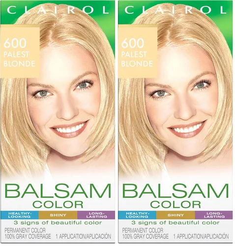 Miniatura 21 de Clairol Balsam - Tinte permanente para el cabello, color negro 618, paquete de 1 unidad 618 negro