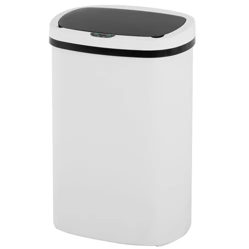 Miniatura 19 de Cubo de basura de 13 galones (50 litros) para cocina con tapa, sensor automático, sin tocar, acero inoxidable, para baño, dormitorio, oficina
