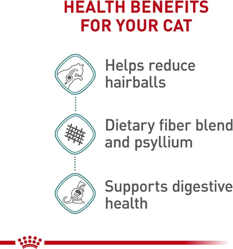 Miniatura 3 de Royal Canin Feline Care Nutrition Hairball Care Alimento seco para gatos adultos, bolsa de 3 libras