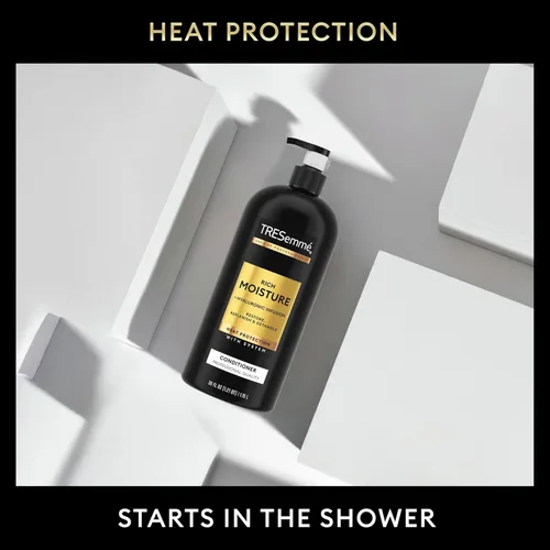 Miniatura 7 de TRESemmé Acondicionador hidratante de humedad rica con bomba para cabello seco formulado con tecnología Pro Style 39 fl oz