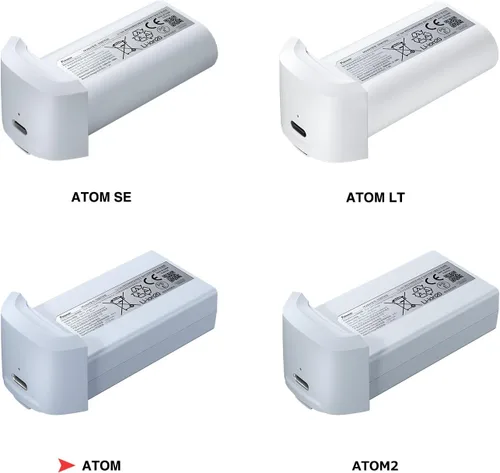 Miniatura 2 de Potensic Batería inteligente original de 2230 mAh, paquete de 1 para Atom 3 Axis Gimbal Drone, solo para la serie Atom