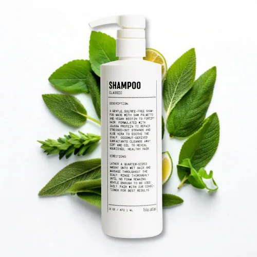 Miniatura 11 de Blu Atlas Champú natural para hombre – Orgánico, sin sulfatos ni parabenos – Limpieza profunda e hidratante – Aroma de cedro Santal – Hecho