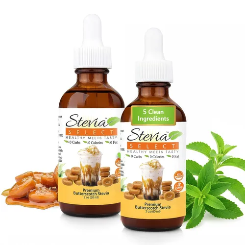 Miniatura 9 de Stevia Select Irish Cream Stevia Extract Liquid - Edulcorante cero calorías - Líquido de extracto de gotas de sabor natural - Gotas de café keto