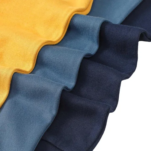 Miniatura 5 de SOBOWO Paquete de 3 pantalones deportivos para bebé recién nacido, harén de algodón, para niños y niñas, 0-3T entrelazados, 195 GSM