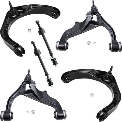Miniatura 117 de Detroit Axle - Kit de extremo delantero para Chrysler 300 Dodge Charge Challenger 2011-2023, 2 brazos de control inferiores traseros 2 rótulas