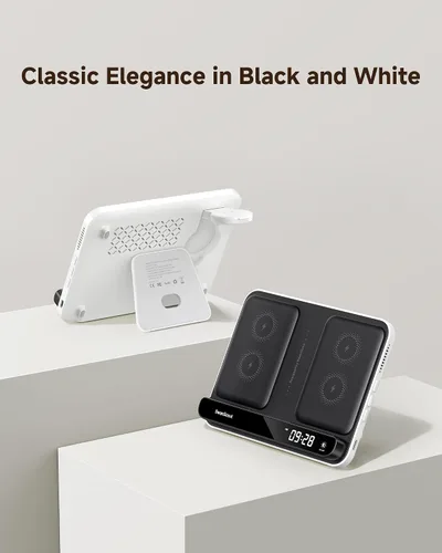 Miniatura 8 de Estación de carga dual de teléfono, cargador inalámbrico para Google Pixel 9a/9 Pro/9/8 Pro/7 Pro (no para 9 Pro Fold), para Pixel Watch 3/2/Fitbit