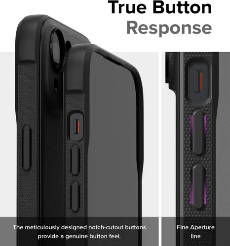 Miniatura 9 de Ringke Onyx - Funda para iPhone 15 Case, [Se Siente Bien en la Mano] resistente al aceite y a la suciedad, cubiertas individuales para lentes